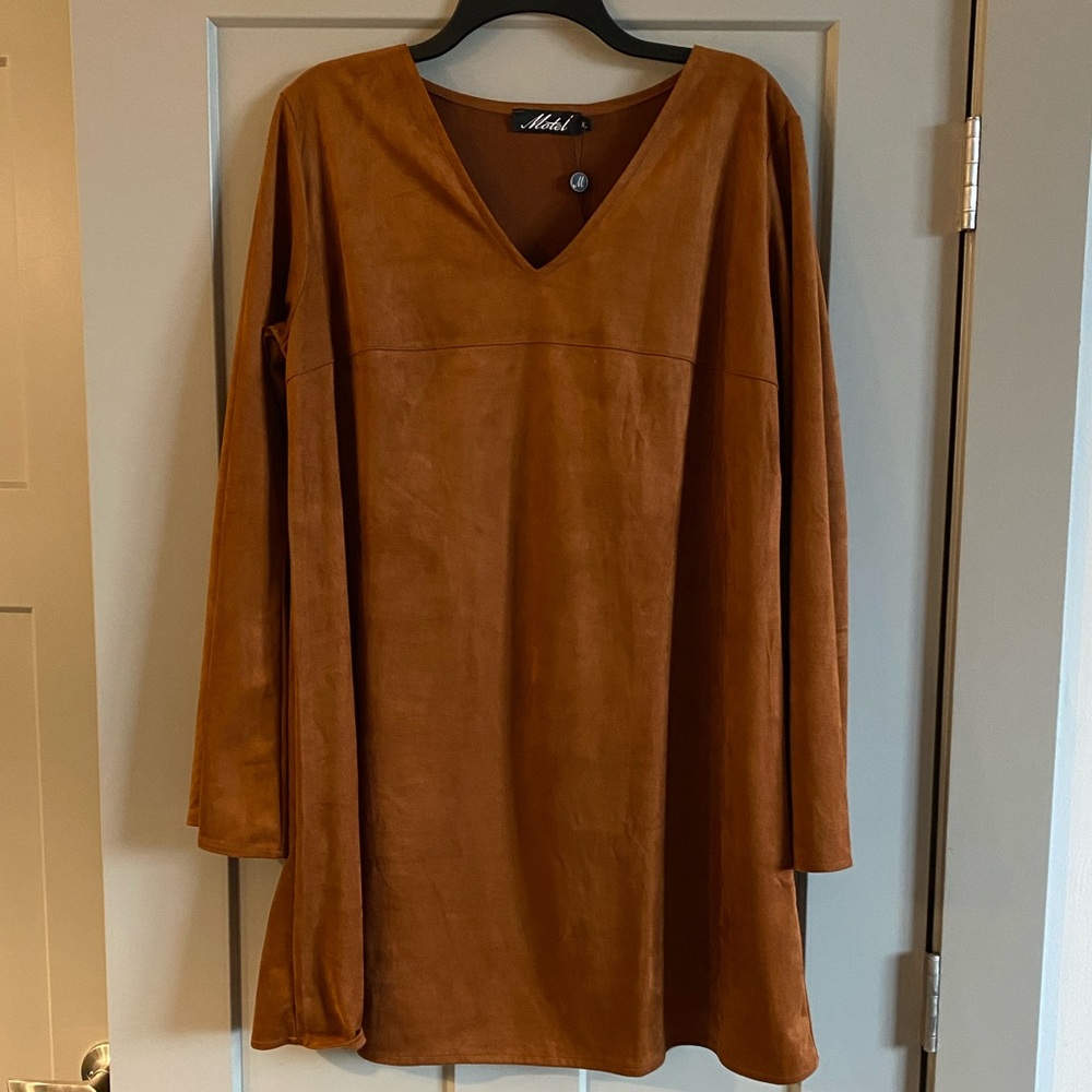 NWT Suede Rita dress